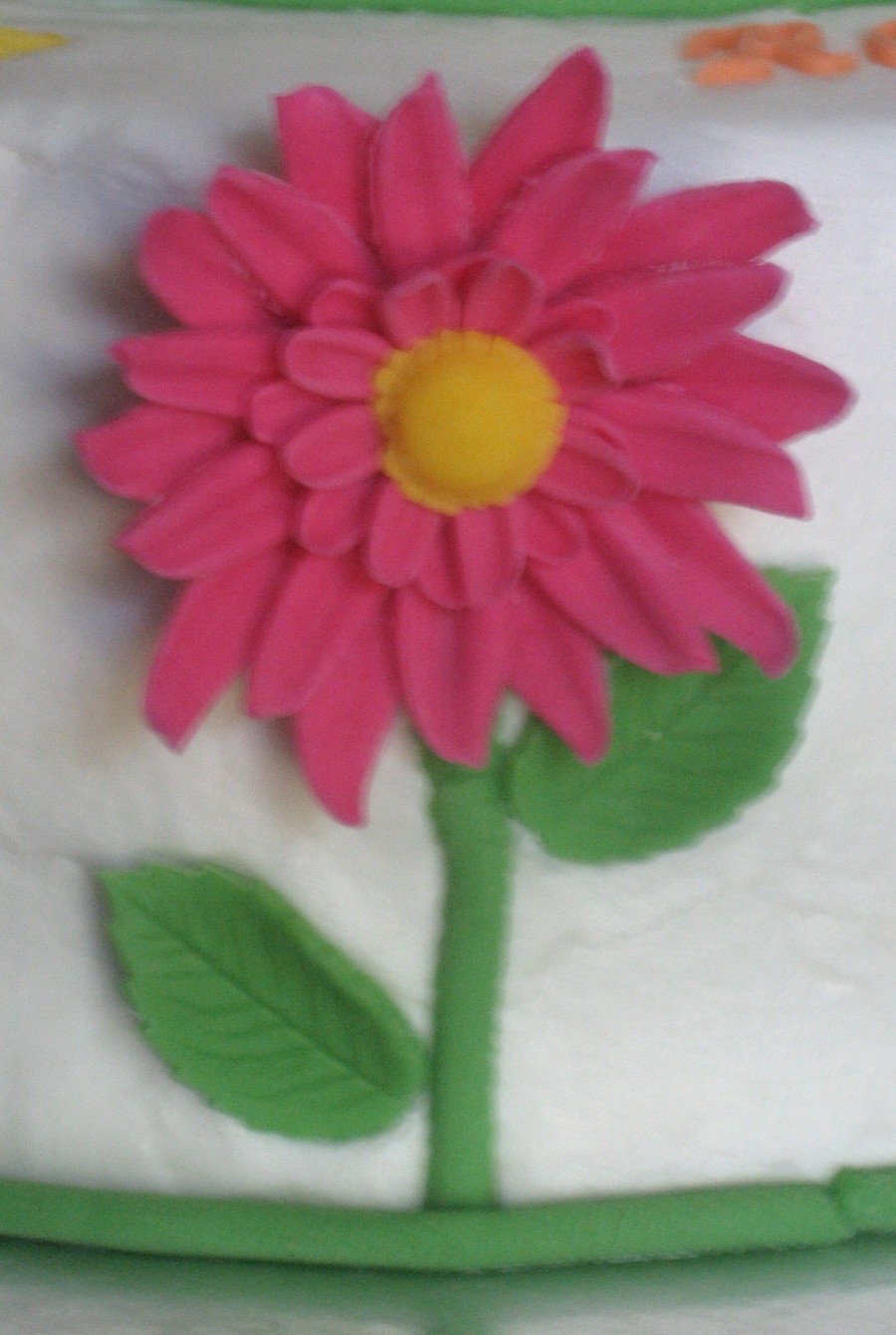 Gerbera Daisy Cake