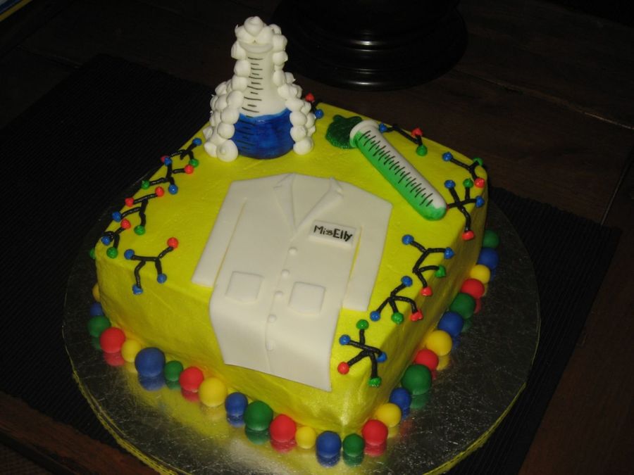 Science Lab Cake