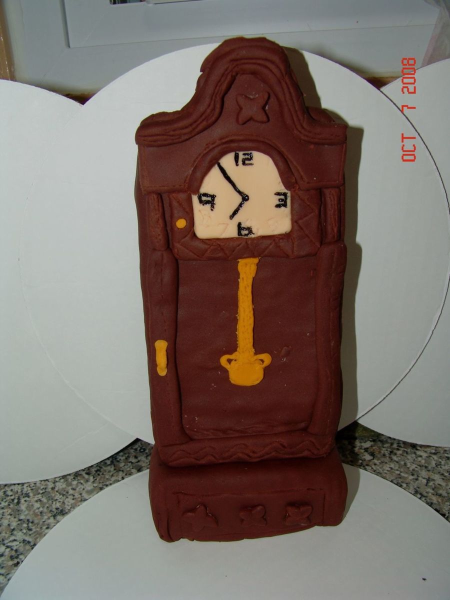 Grandfather Clock Cake