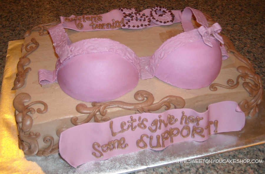 Bra Cake!