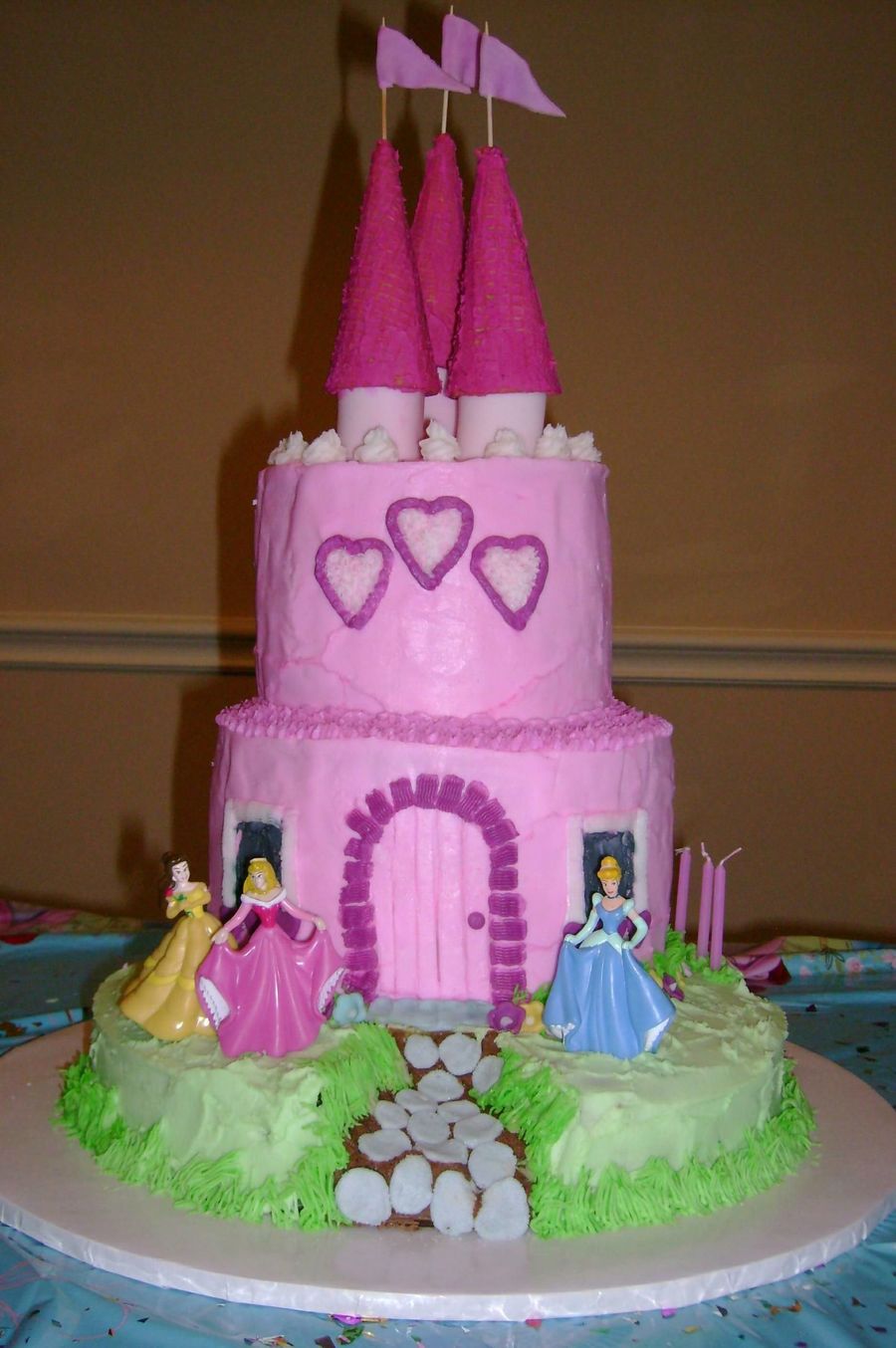 Princess Castle Cake