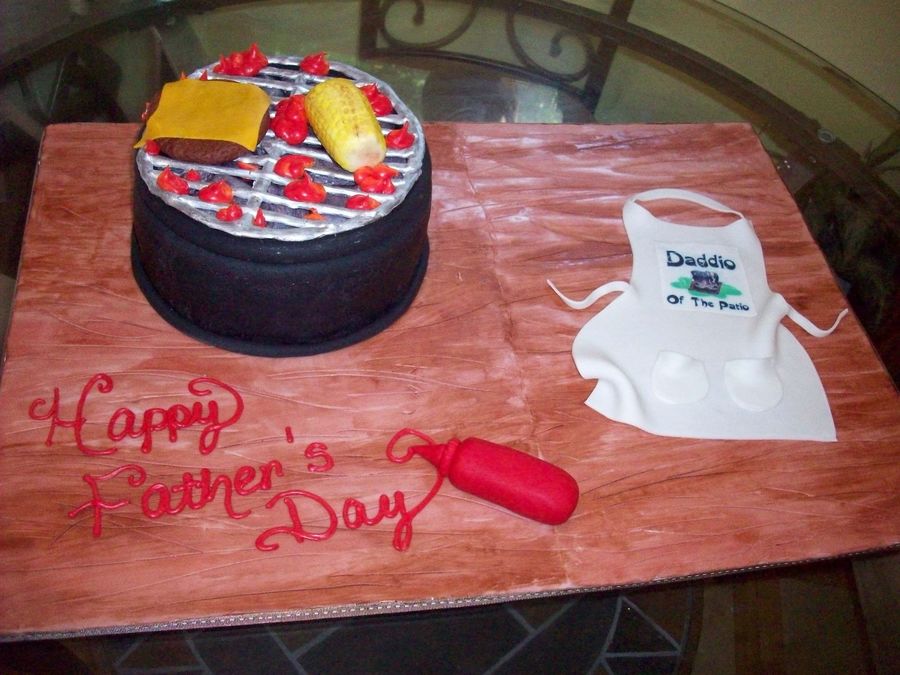 Father's Day Grill Cake