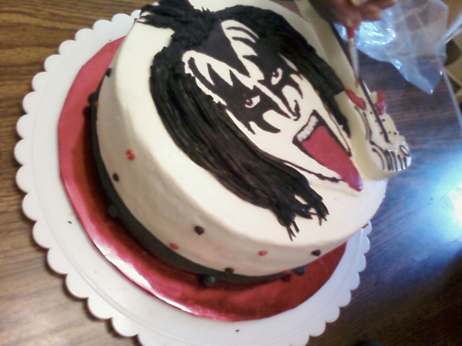 Gene Simmons Birthday Cake - CakeCentral.com