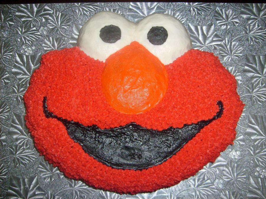 Elmo Cake