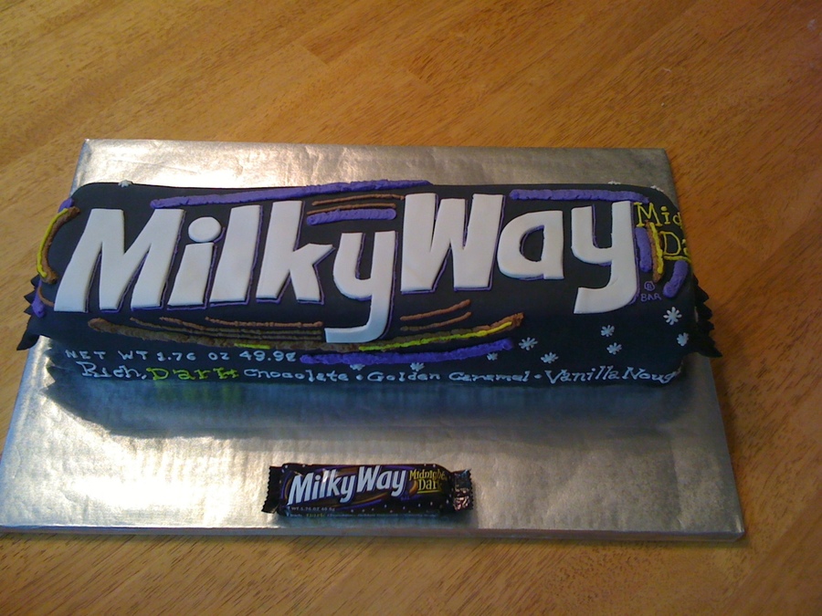 Milky Way Candy Bar Cake