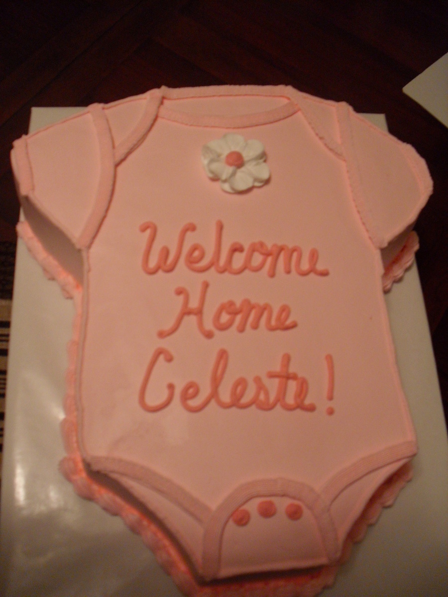 Onesie Baby Shower Cake