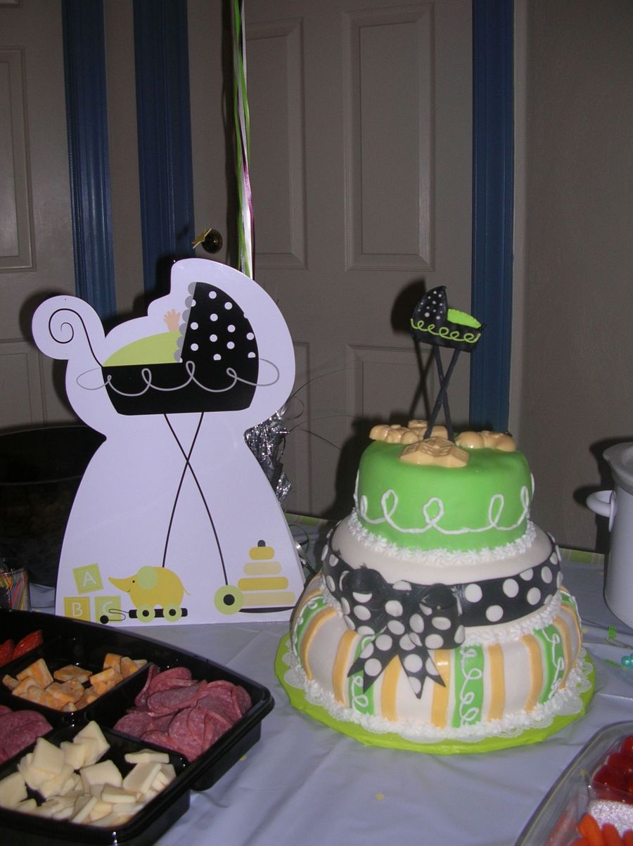 Unknown Gender Baby Shower Cake