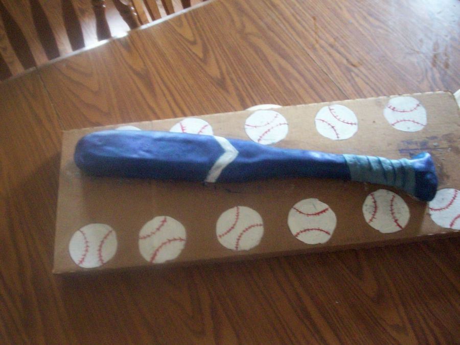 Baseball Bat Cake
