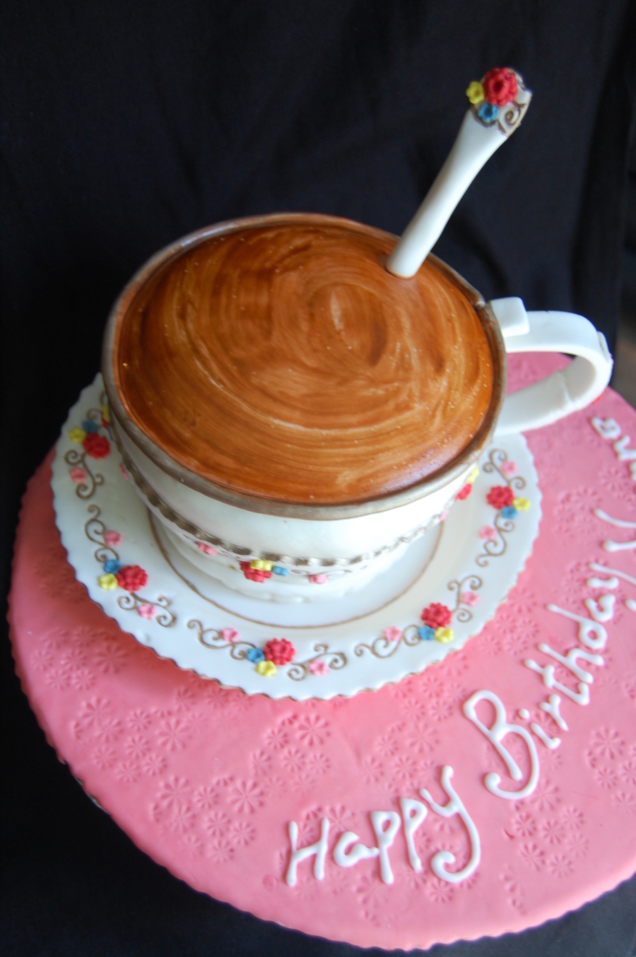 Teacup Birthday Cake