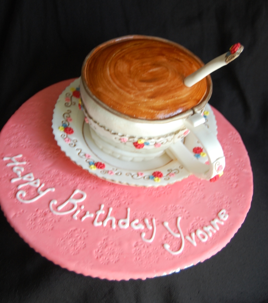 Teacup Birthday Cake