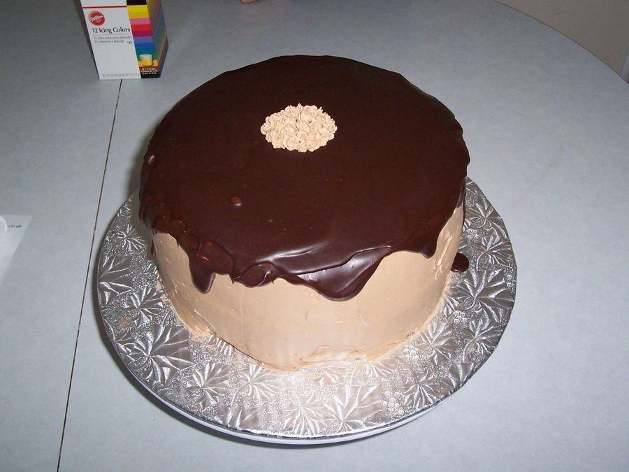 Chocolate Ganache Mousse Cake