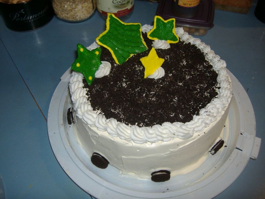 Ice Cream Graduation Cake