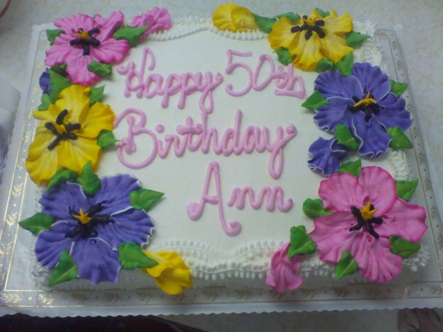Happy Birthday Ann - CakeCentral.com
