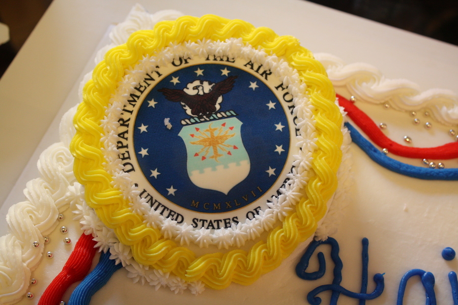 Air Force Hail & Farewell Cake