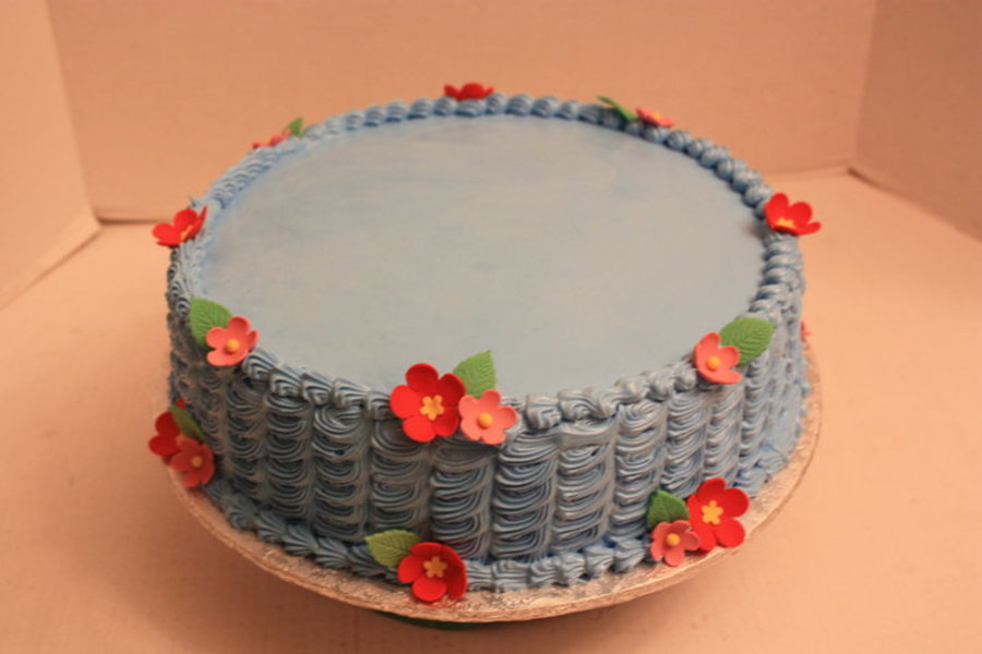 Simple Flower Cake