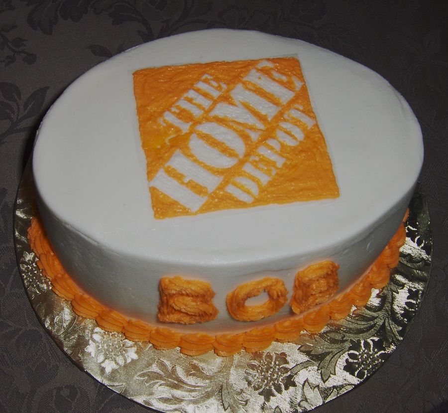 Home Depot Birthday Cake