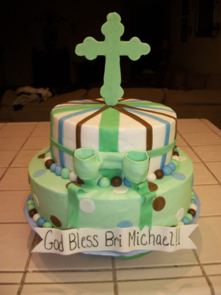Baptism Cake