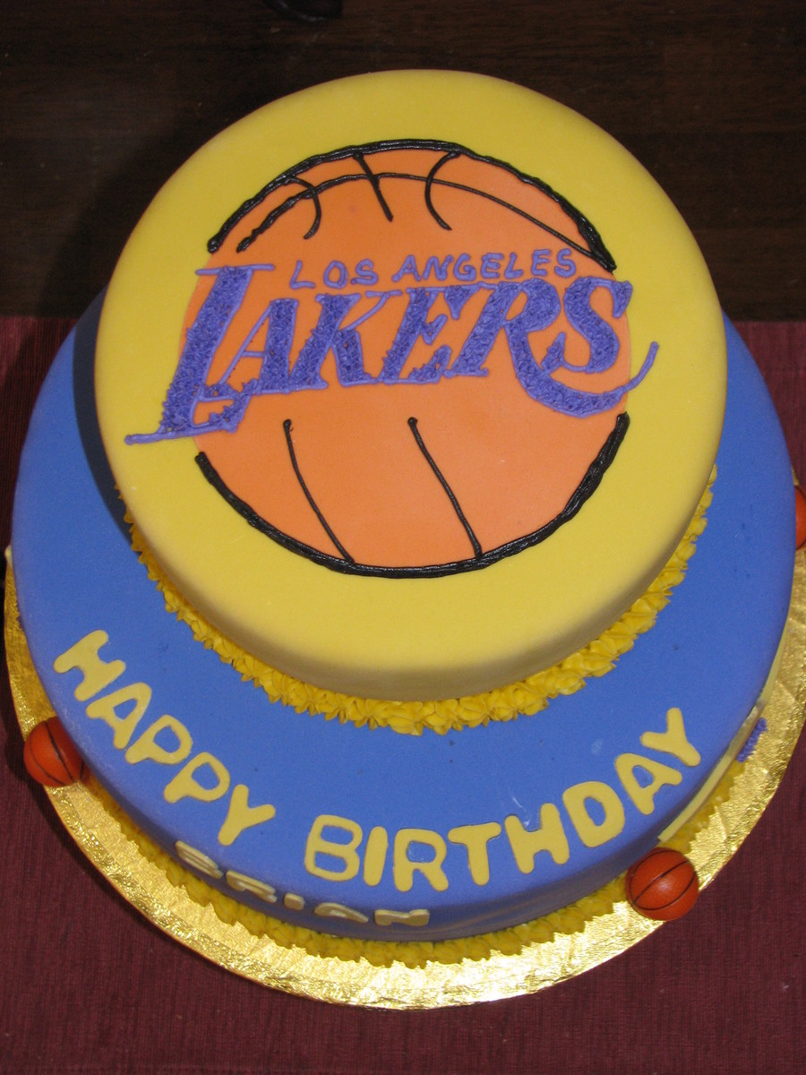 Los Angeles Lakers Cake — free download