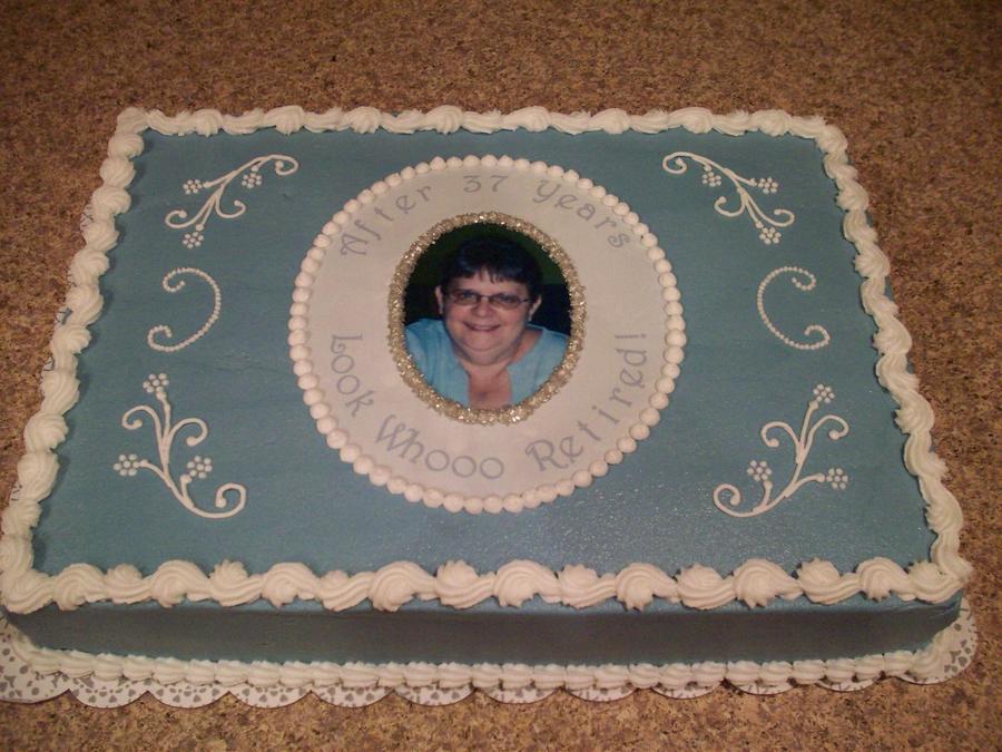 Owl Collector Retirement Cake - CakeCentral.com
