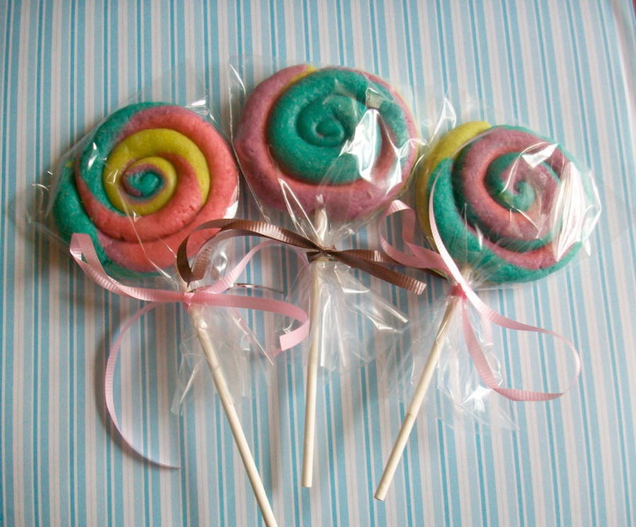Lollipop Sugar Cookies