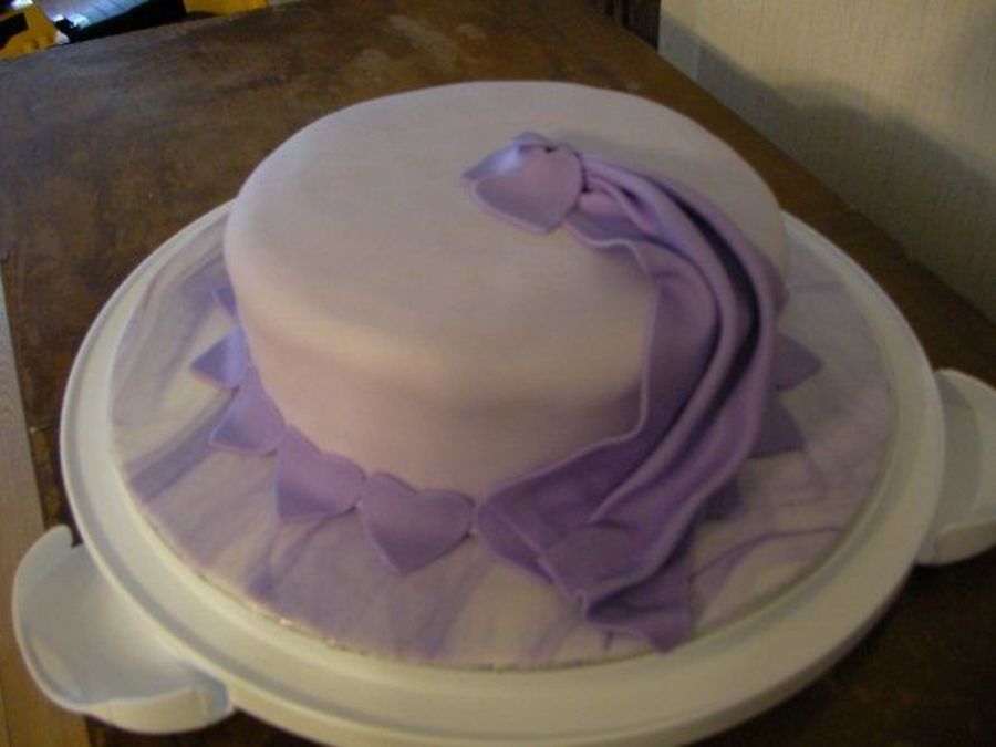 Fondant Course Cake 1