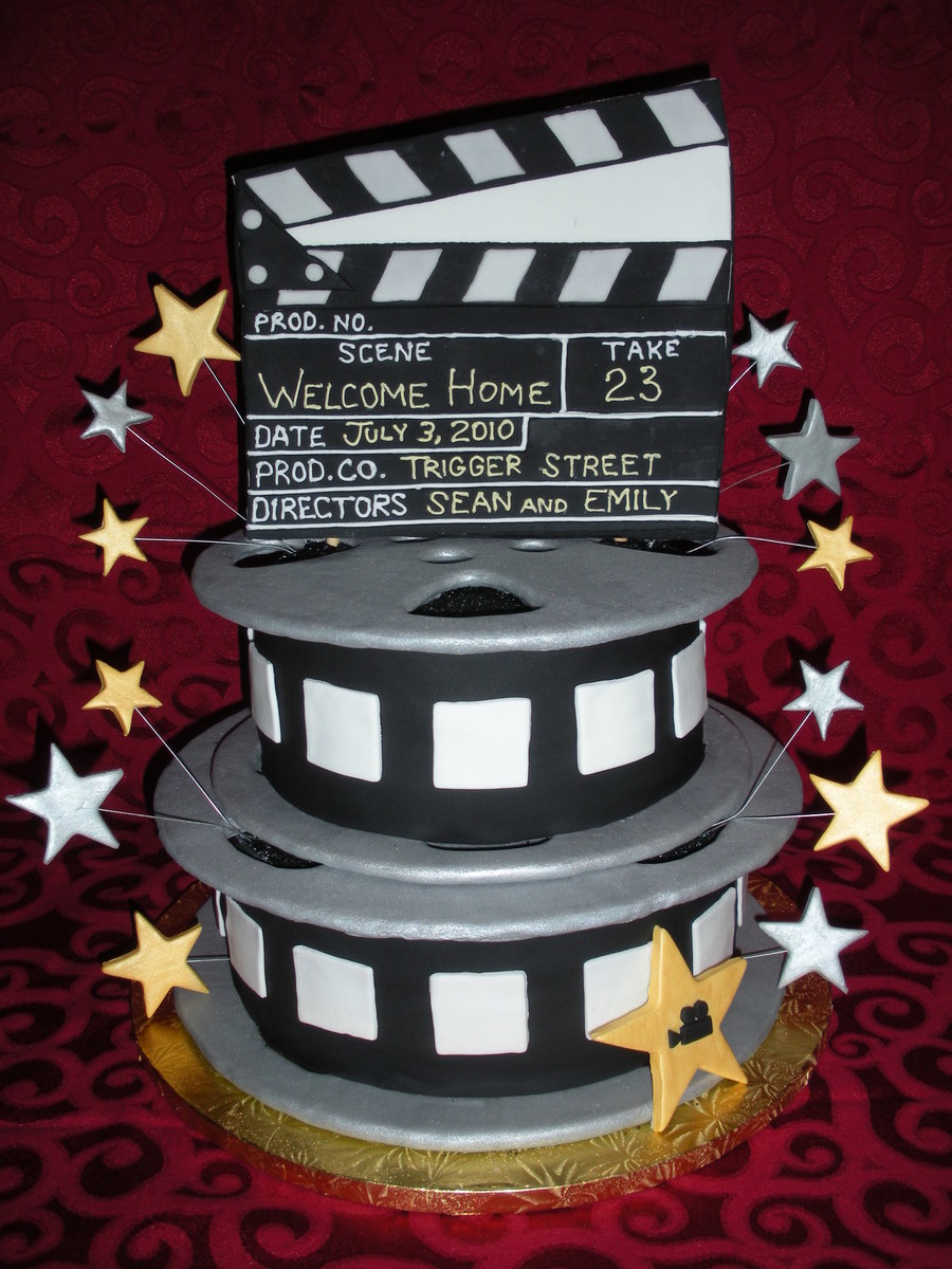 Movie Reel Cake