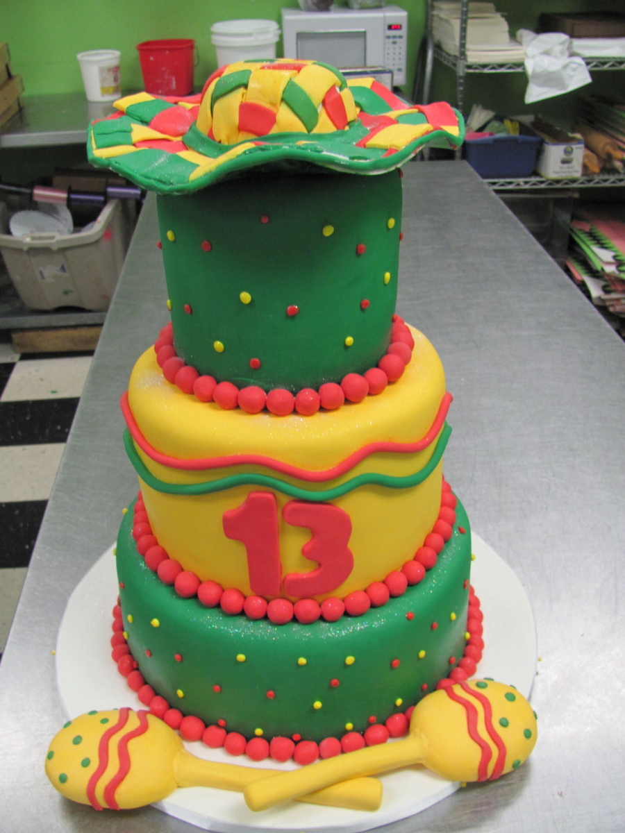 Mexican Birthday Cake