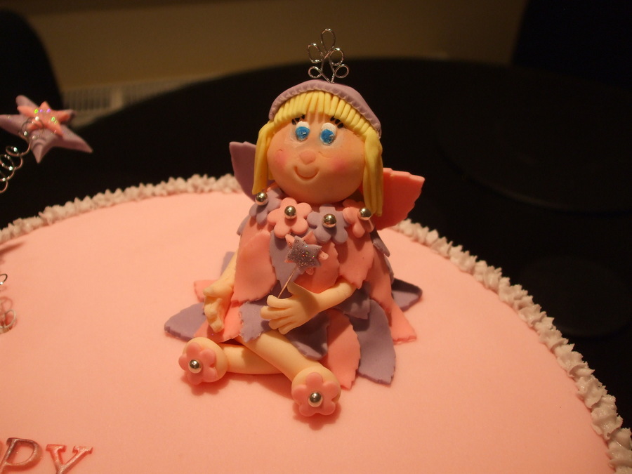 Princess/fairy Birthday Cake - CakeCentral.com Princess/fairy Birthday Cake - CakeCentral.com