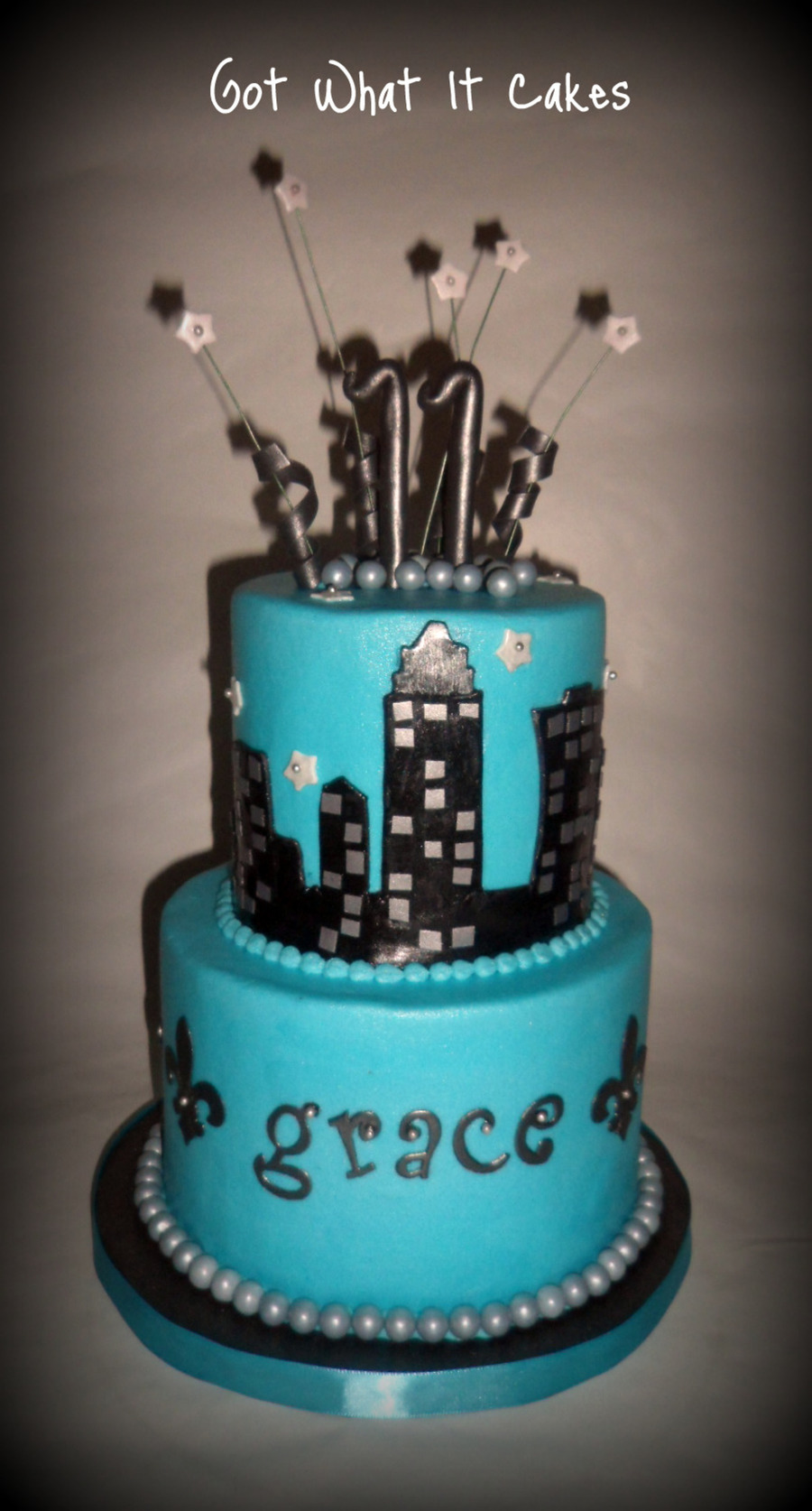 Uptown Birthday Cake