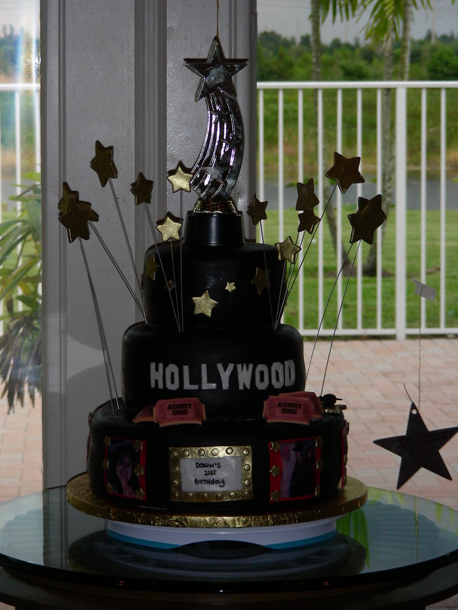 Hollywood Theme Cake