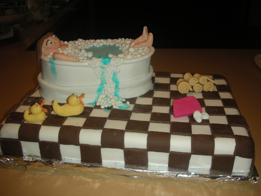 Bubble Bath Cake