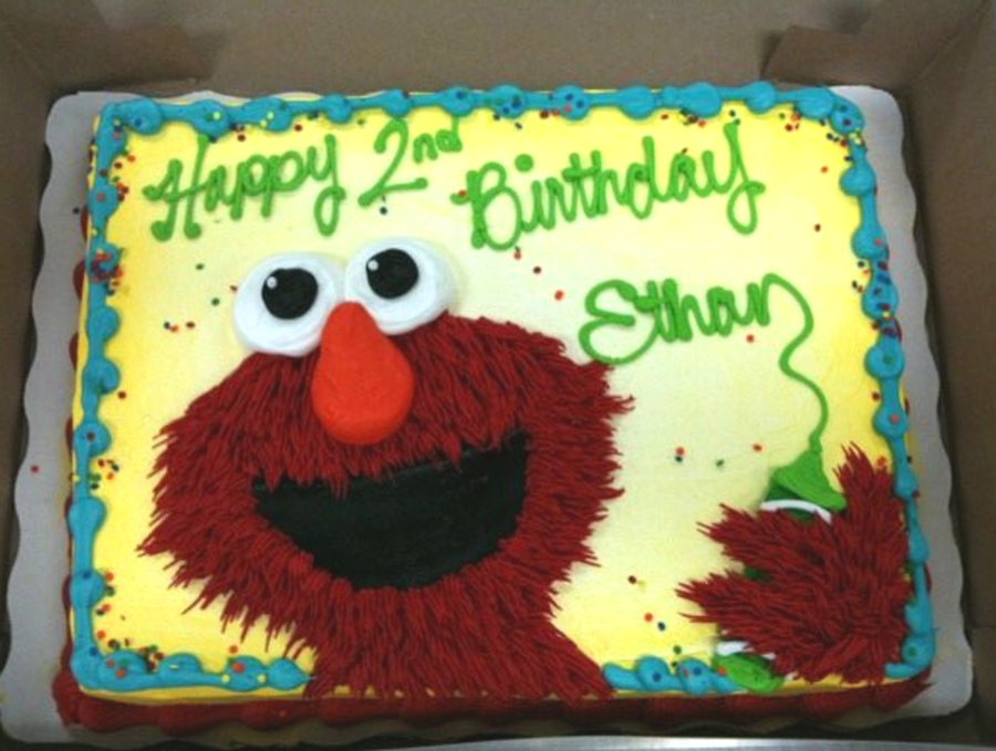 Elmo Cake