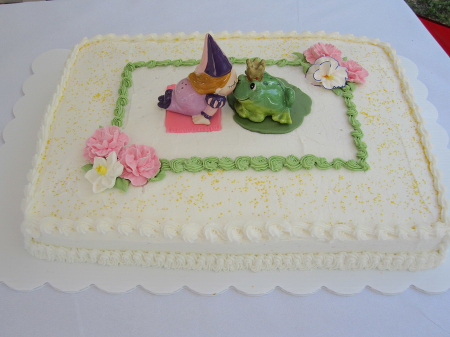 Princess And Frog Sheet Cake - CakeCentral.com