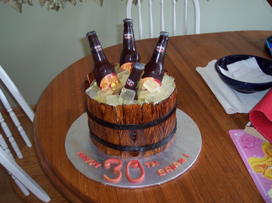 Beer Barrel Cake