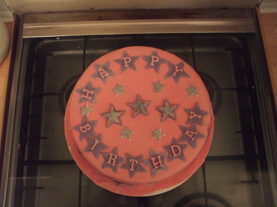 2Nd Fondant Iced Cake