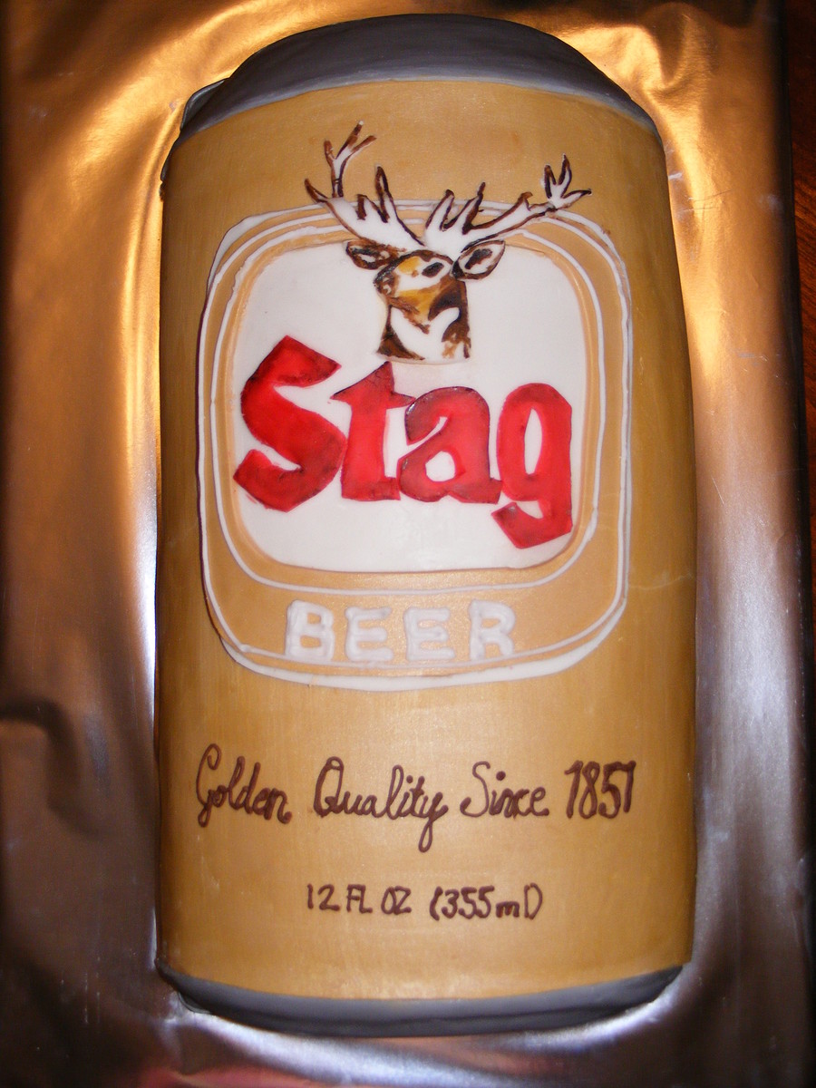 Stag Beer Can!