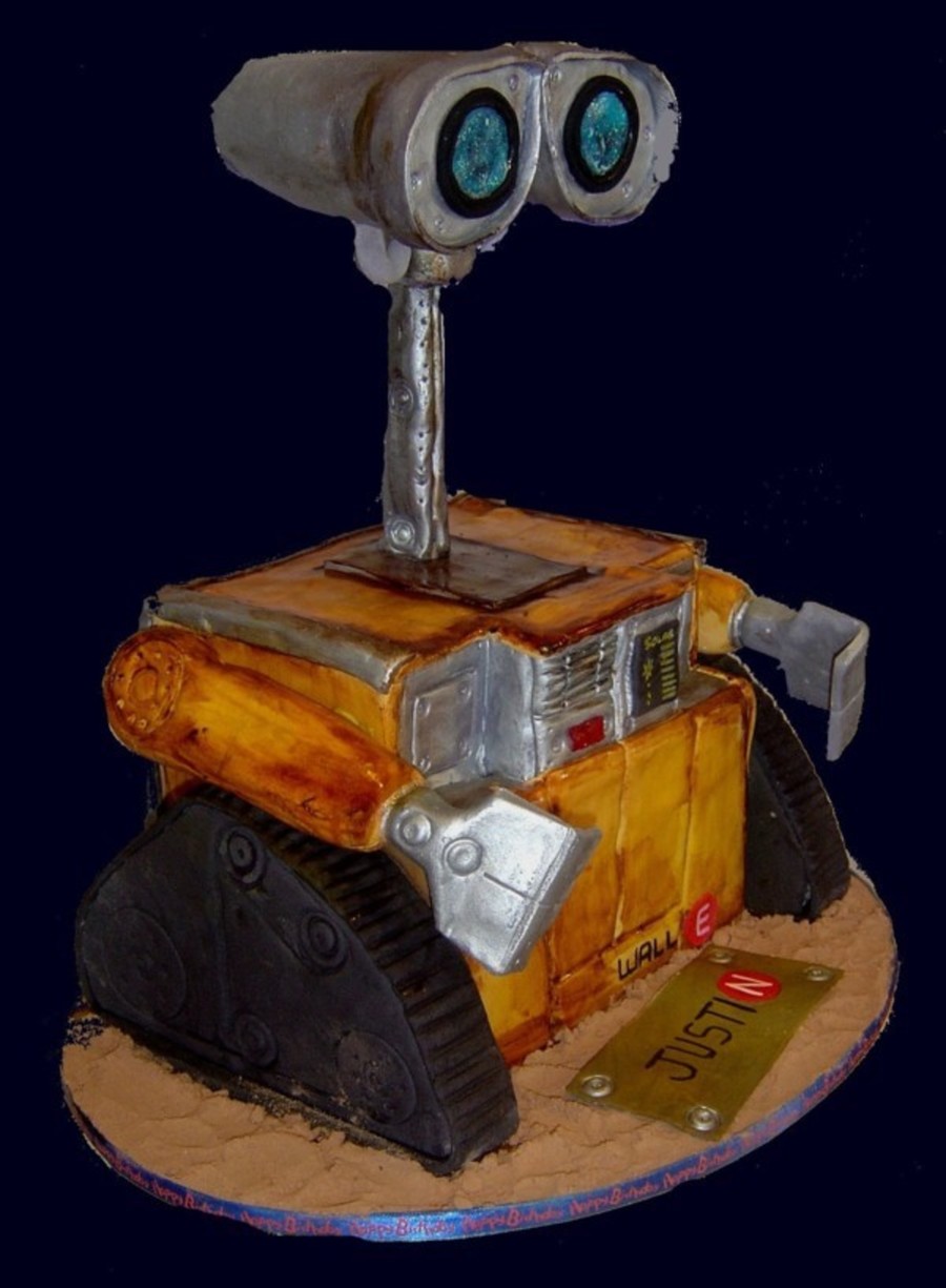 Wall E Birthday Cake