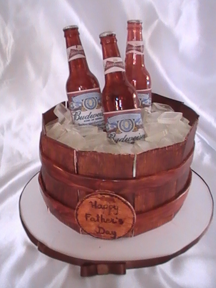 Beer Bottle Cake