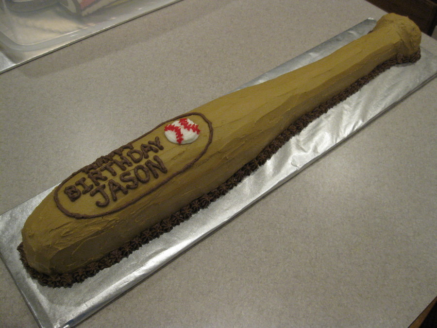 Baseball Bat Cake
