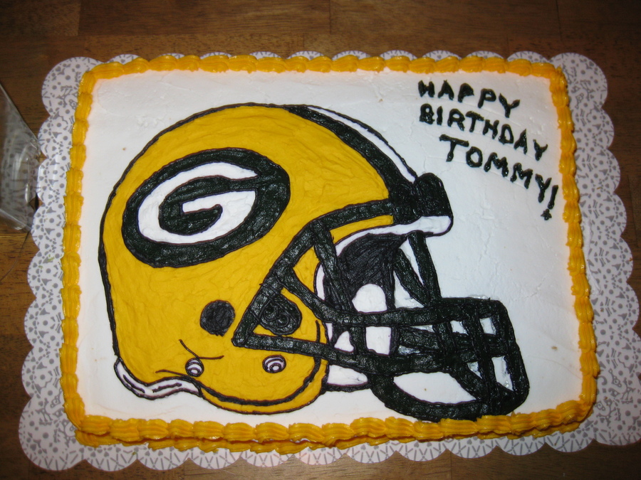 Green Bay Packer Birthday Cake