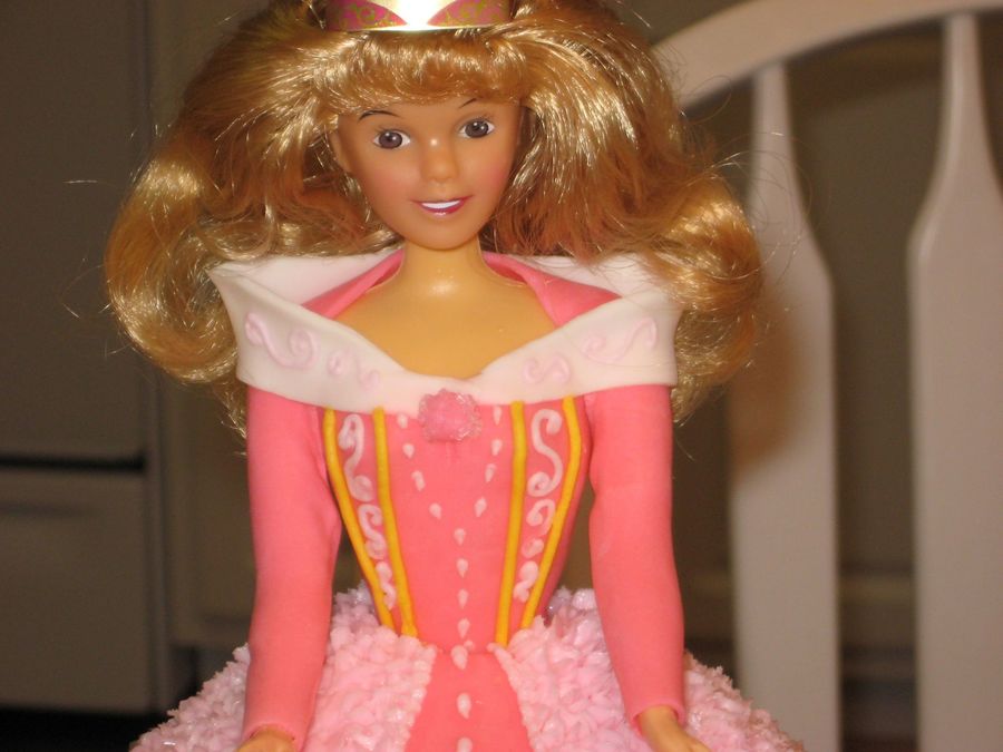 Sleeping Beauty Doll Cake