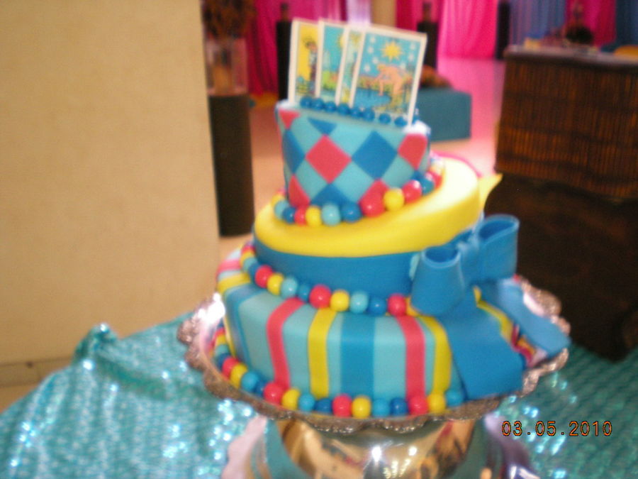 Gypsy Topsy Curvy Birthday Cake