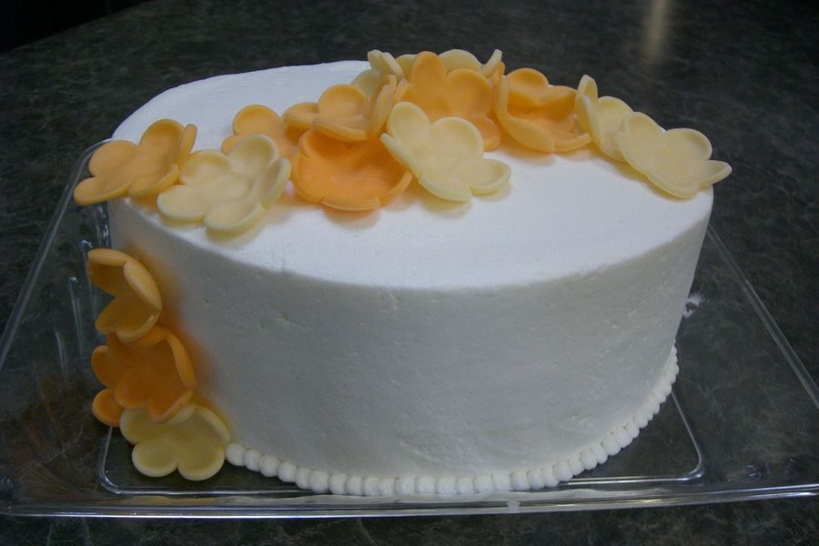 Orange Flower Cake