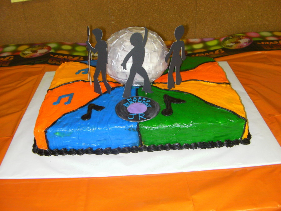 Disco Ball Cake