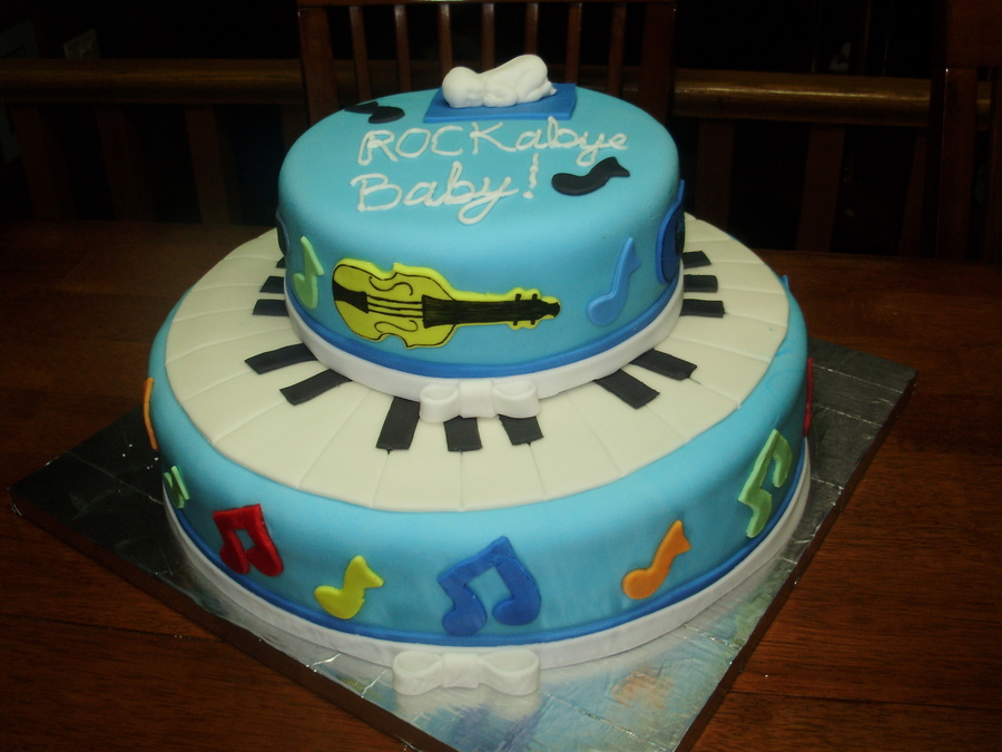 Music Themed Baby Shower