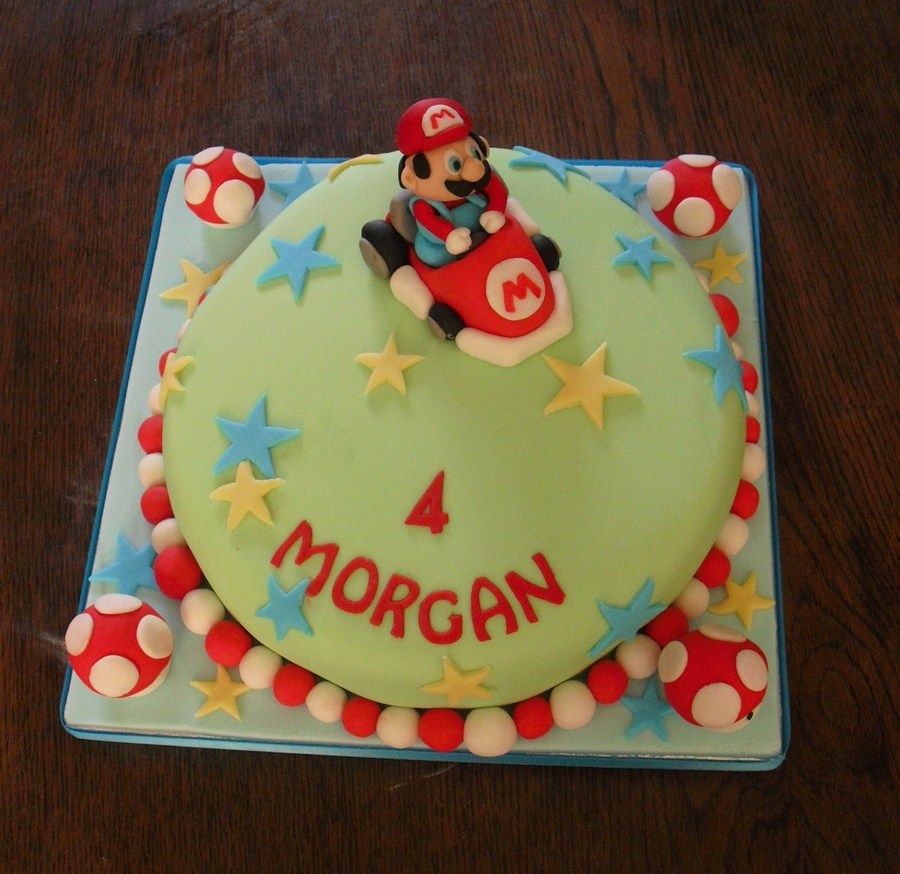 Mario Karts Cake