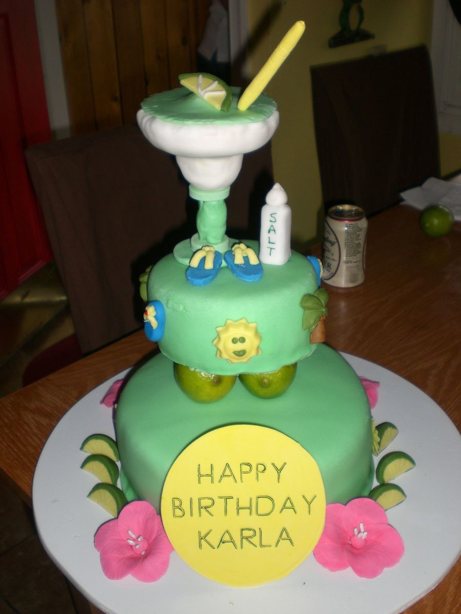 Margarita Themed Cake