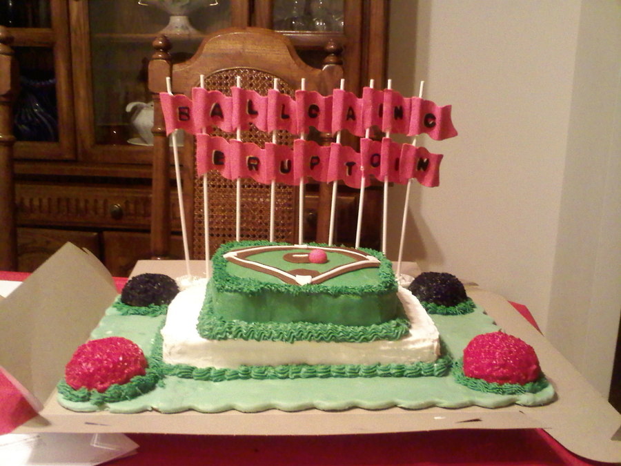 Kickball Cake