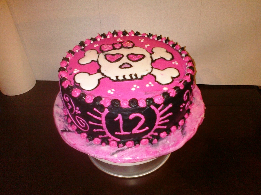 Skull Cake
