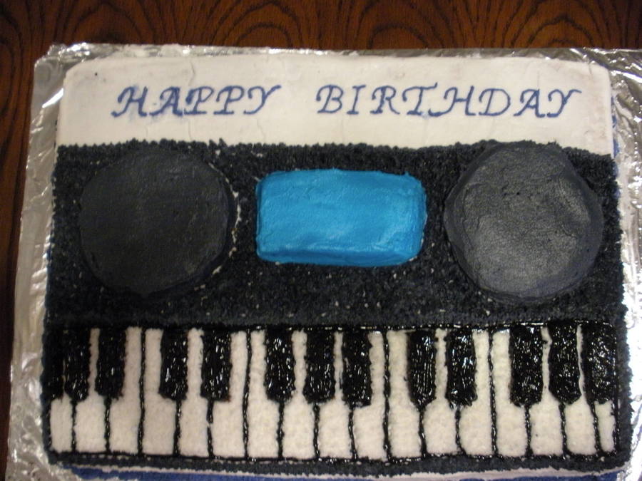 Keyboard Cake